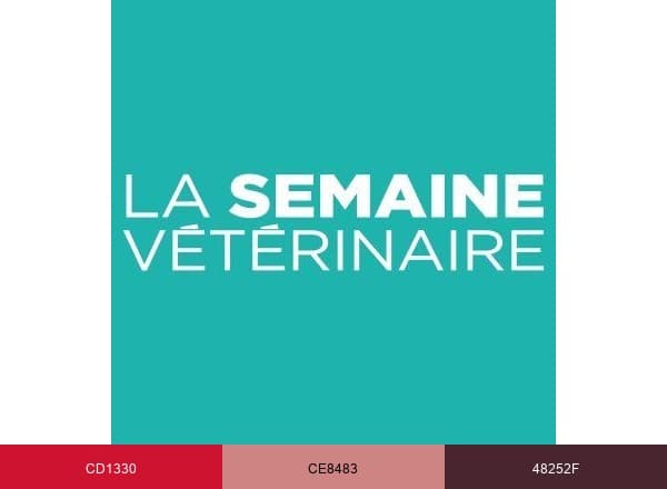 La Semaine Vétérinaire brand color palette