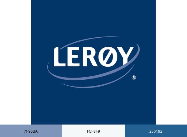 Lerøy brand color palette