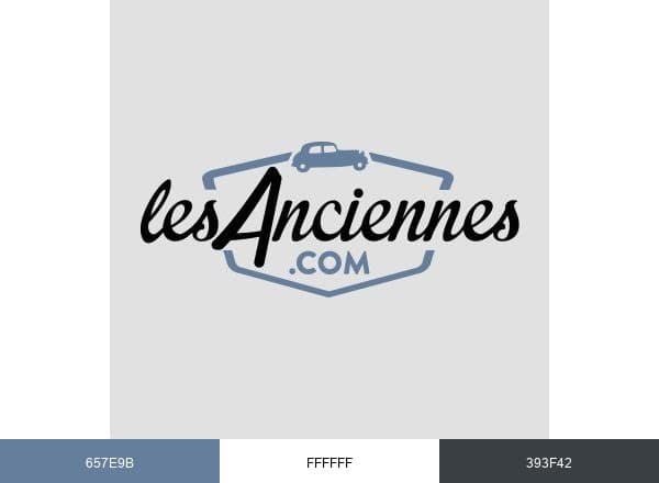 lesAnciennes.com brand color palette