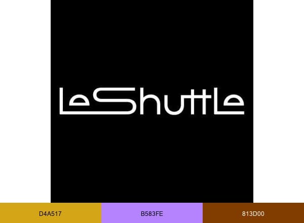LeShuttle brand color palette