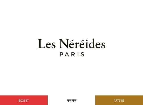 Les Néréides brand color palette