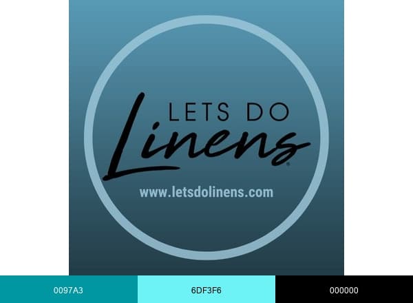 Let's Do Linens brand color palette