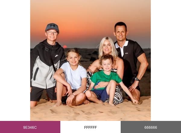 Jenny Ripatti-Taylor brand color palette