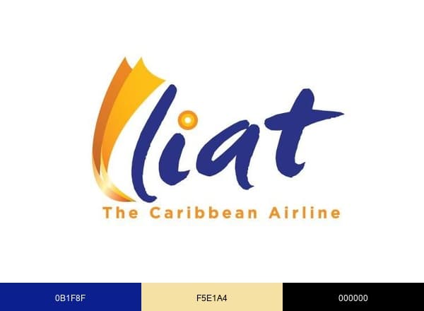 LIAT brand color palette