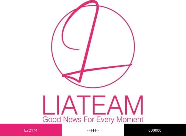 Liateam brand color palette