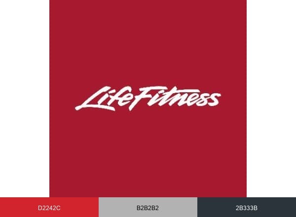 Life Fitness brand color palette