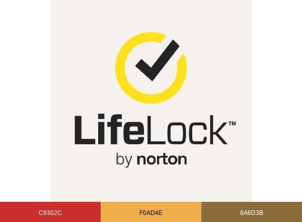 LifeLock brand color palette