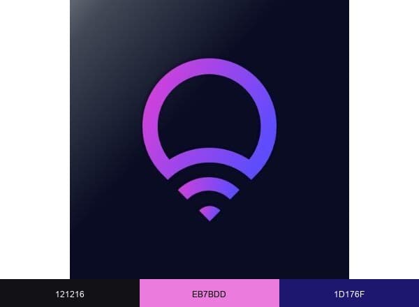 LIFX brand color palette