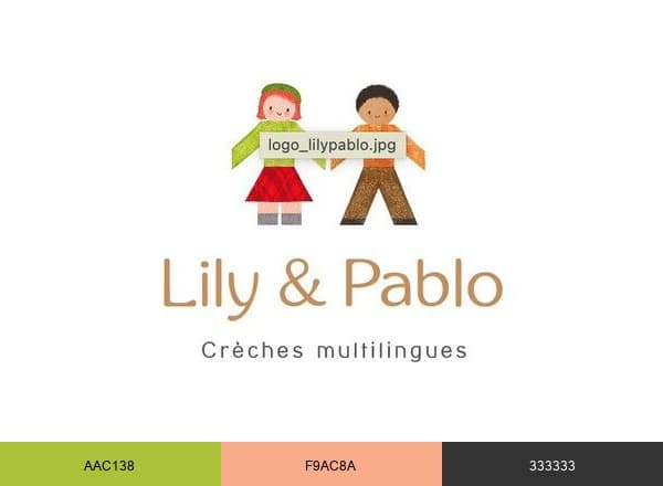 LILY & PABLO brand color palette