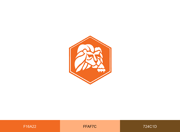 Lion brand color palette