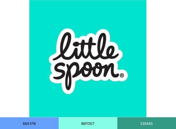 Little Spoon brand color palette