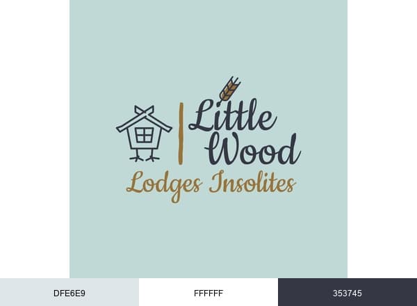Little Wood Lodges brand color palette