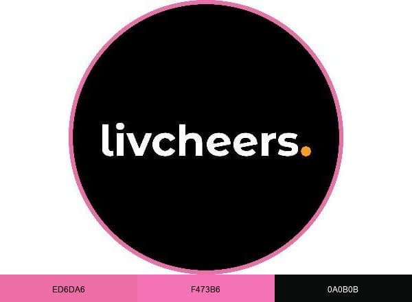 Livcheers brand color palette