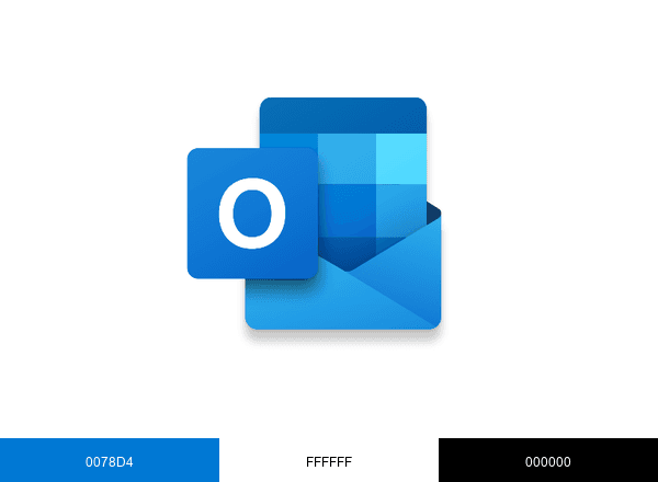 Outlook brand color palette