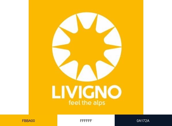 Livigno brand color palette