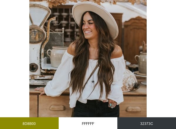 Liz Marie Blog brand color palette