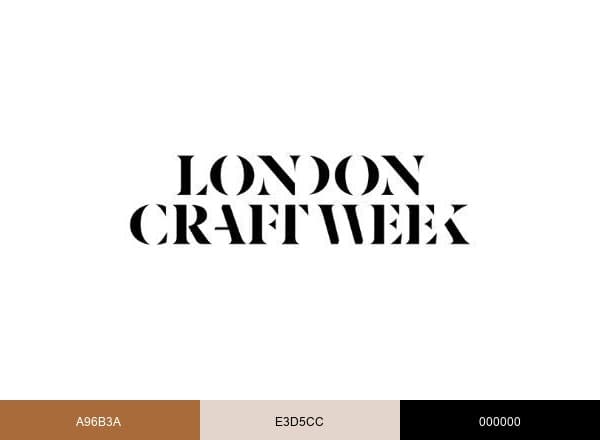 London Craft Week brand color palette