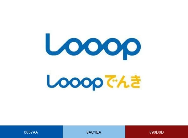 Looop brand color palette