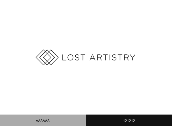 Lost Artistry Lash brand color palette