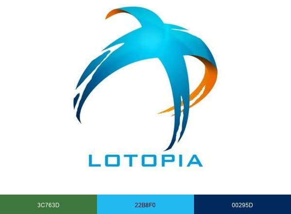 Lotopia brand color palette