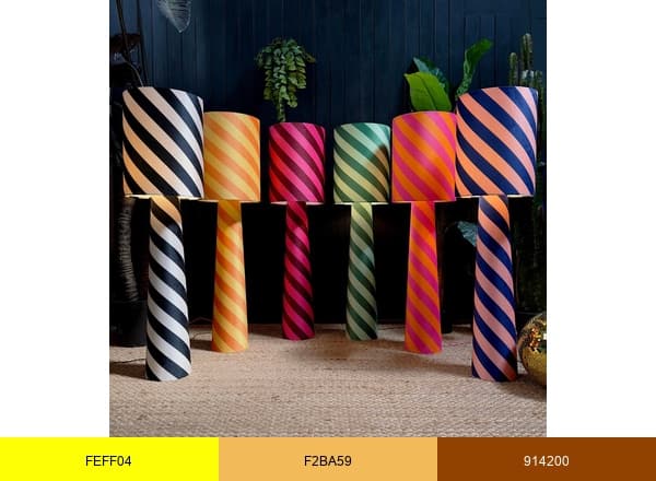 Love Frankie brand color palette