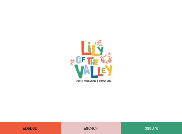 Lily Of The Valley Early Education & Preschool brand color palette