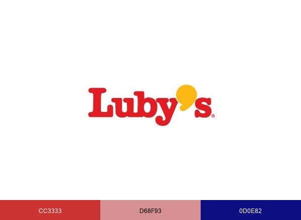 Luby's brand color palette