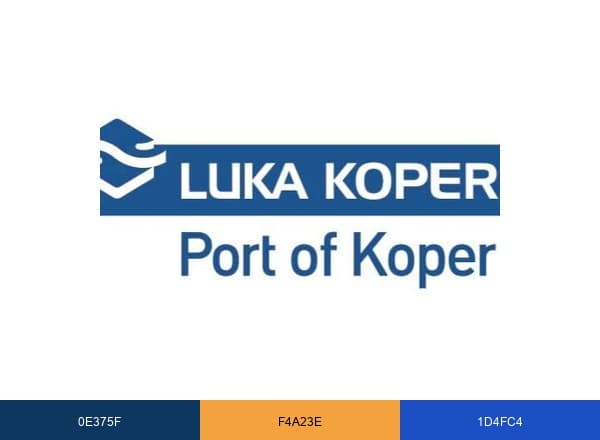 Port of Koper brand color palette