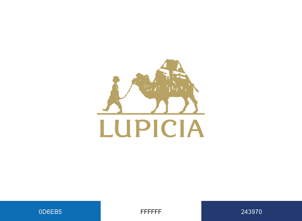 LUPICIA ルピシア brand color palette