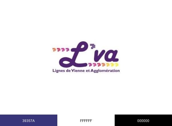 L'va Mobilité brand color palette