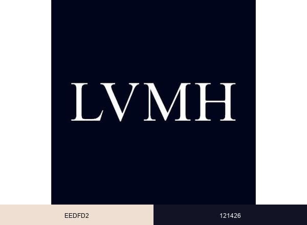 LVMH brand color palette