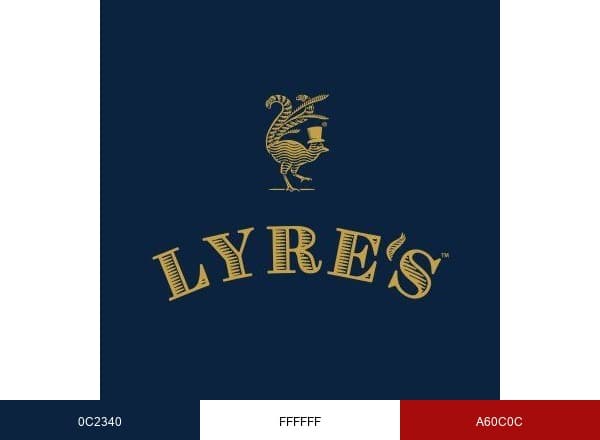 Lyre's Non-Alcoholic brand color palette