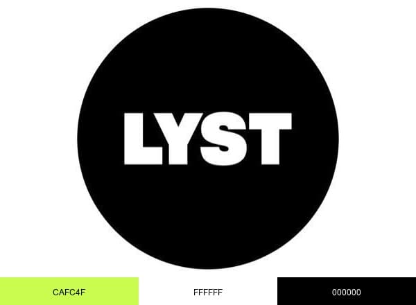 Lyst brand color palette