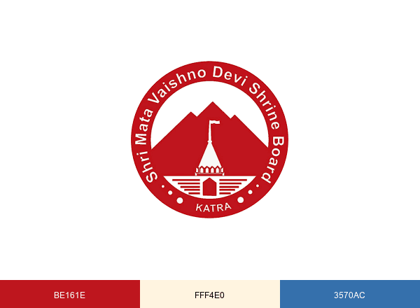 Shri Mata Vaishno Devi Shrine Board brand color palette