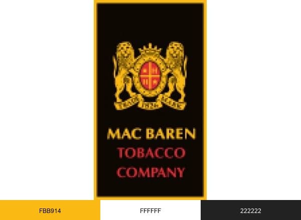 Mac Baren Tobacco Company A brand color palette