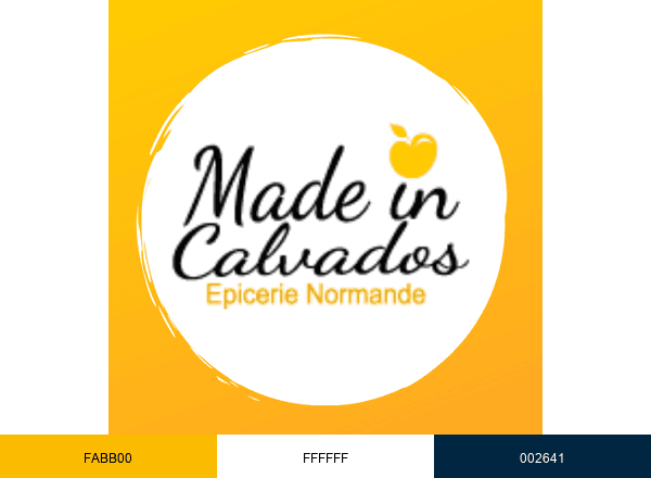 Made In Calvados brand color palette