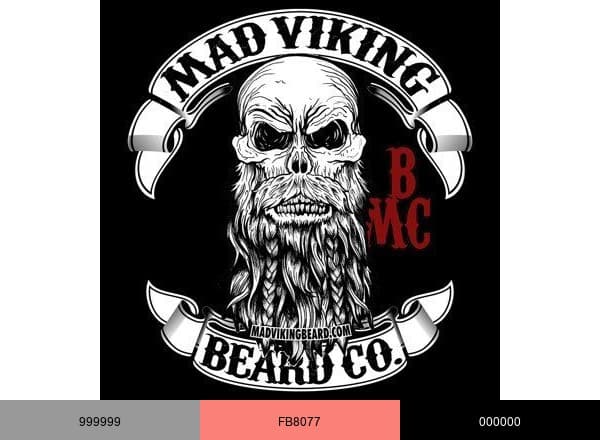 Mad Viking brand color palette