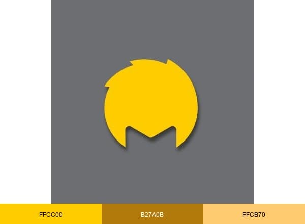 نرمافزار حسابداری محک brand color palette