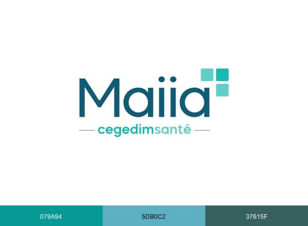 Maiia brand color palette