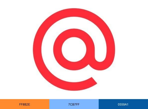 mail.ua brand color palette