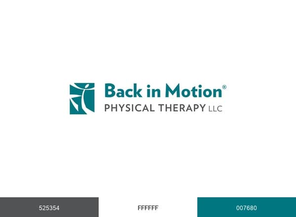 Back in Motion Physical Therapy brand color palette
