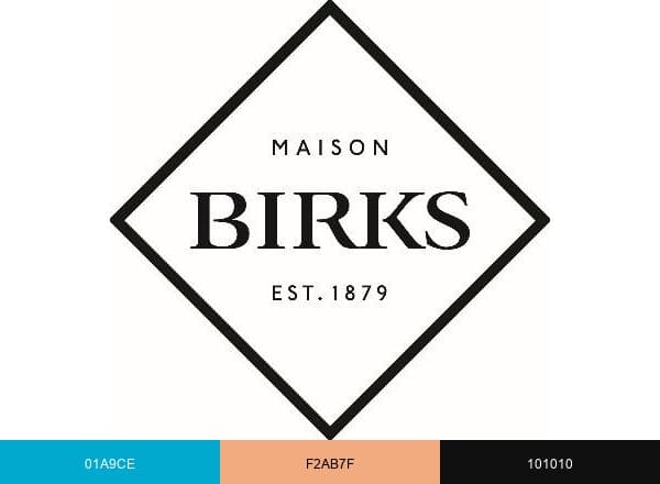 Maison Birks brand color palette