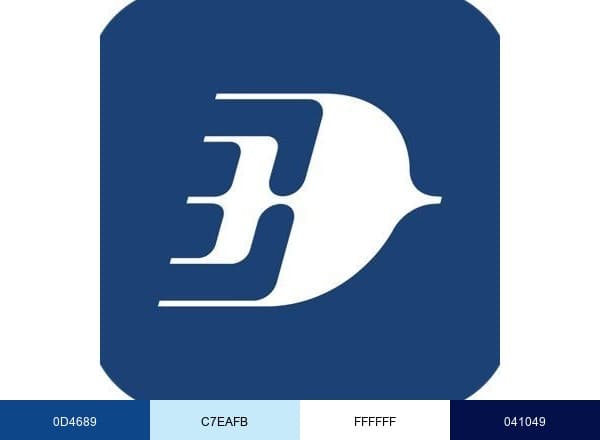 Malaysia Airlines brand color palette