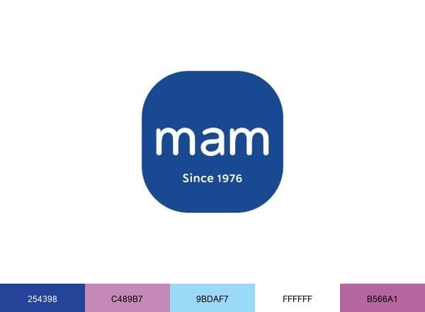 MAM USA Corporation brand color palette