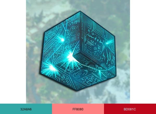 ManaCube brand color palette