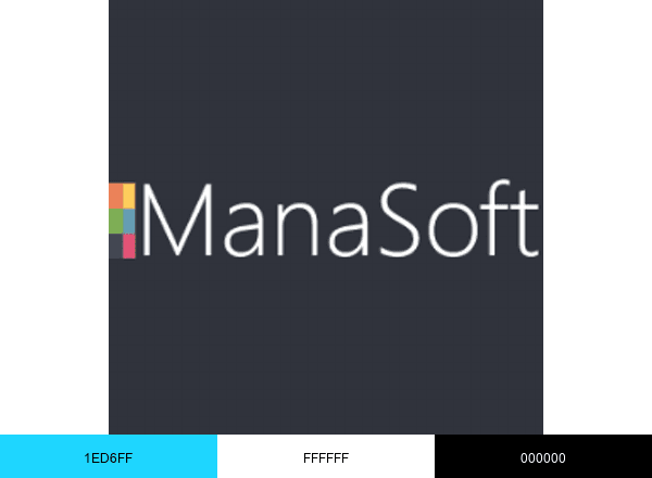 ManaSoft brand color palette