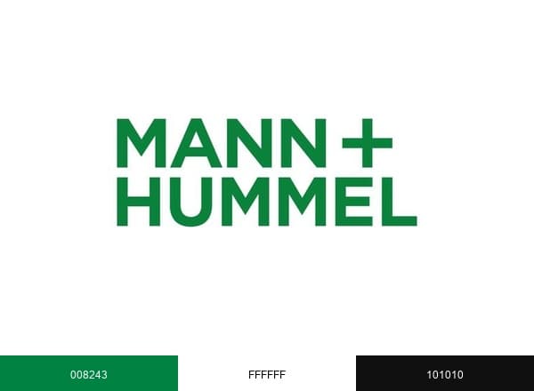 MANN+HUMMEL brand color palette