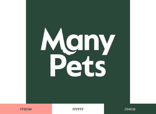 ManyPets brand color palette