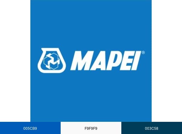 Mapei brand color palette