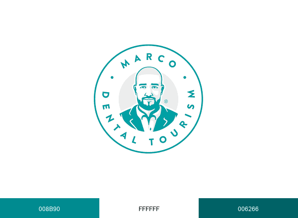 Marco Dental Tourism brand color palette